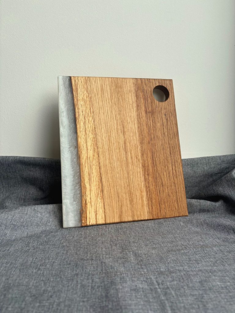 Planche - Nacre – planche apéritif bois résine époxy