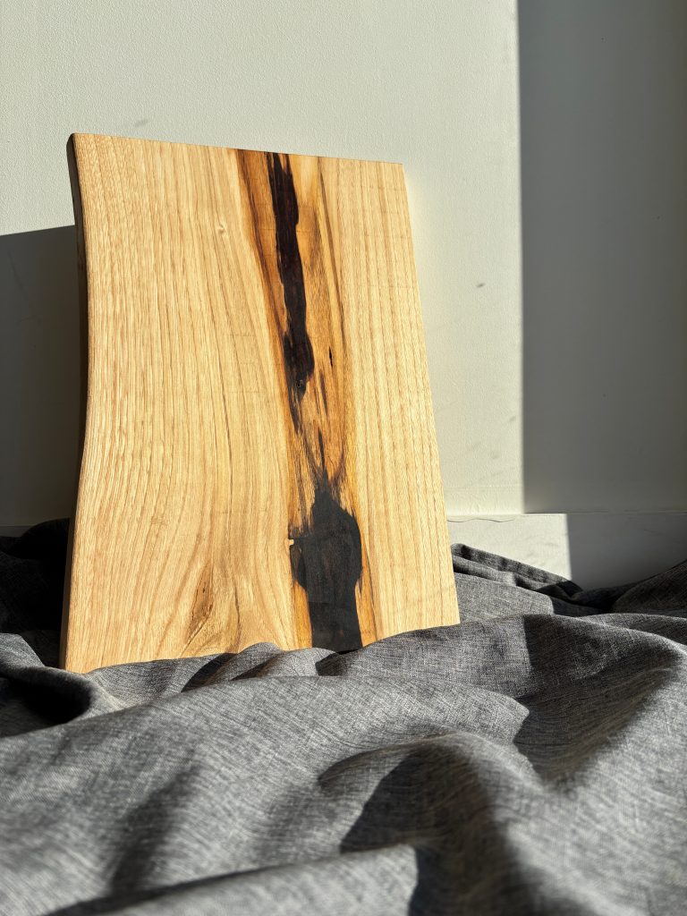 Planche - Aube Calme – planche apéritif bois résine époxy